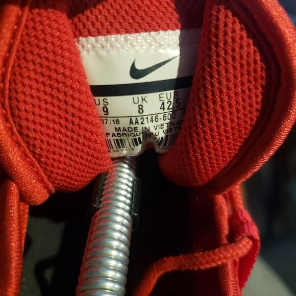 Nike Red and Gray Athletic Shoes - Picture 6 of 6